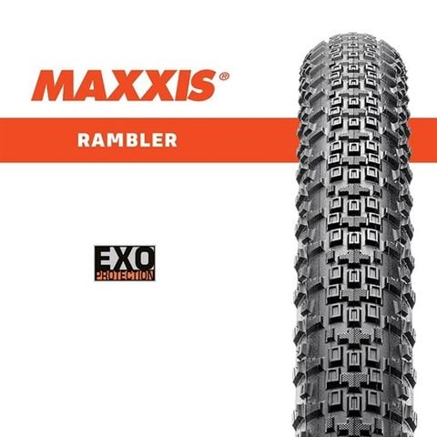  Vỏ Xe Đạp Maxxis Rambler 700 X 40 / 45 EXO 120TPI 