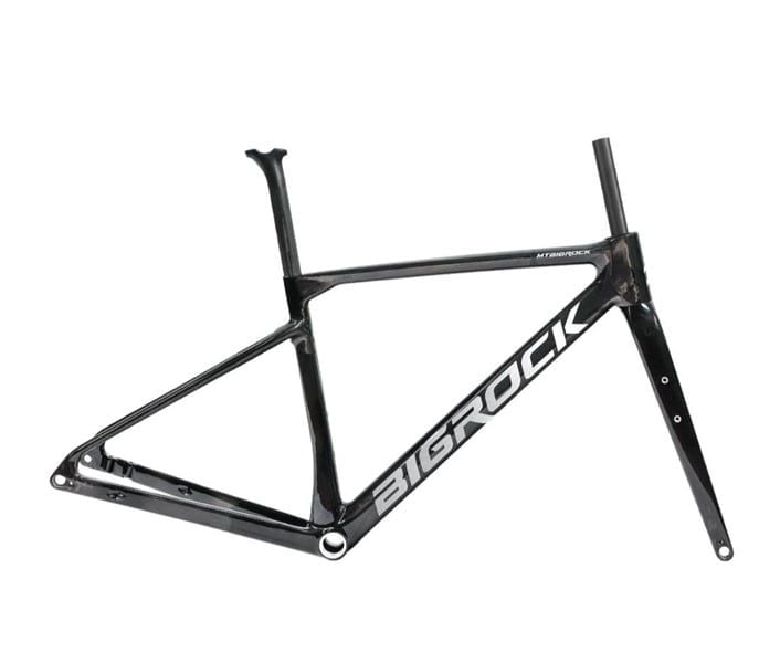 Sườn xe đạp Bigrock Gravel Carbon Màu Đen