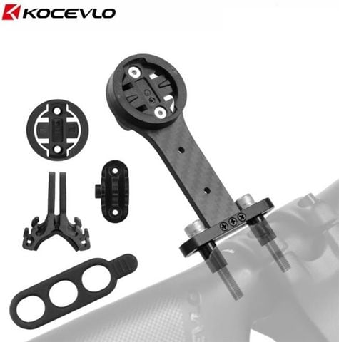  Bát bắt đồng hồ tốc độ, đèn, camera hành trình Kocevlo carbon lên 2 ốc potang xe đạp MT082 