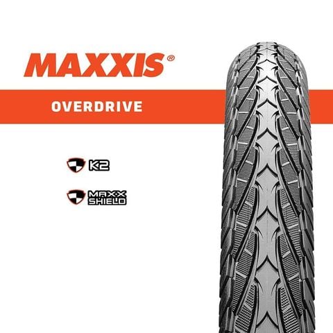  Vỏ Xe Đạp Maxxis OverDrive Chống Đinh 700 X 32-35-38-40 Silk Shield ( Không gấp ) 