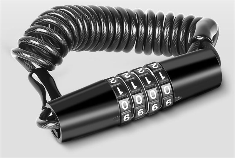 Khóa xe đạp 4 mã số 145cm CLK09