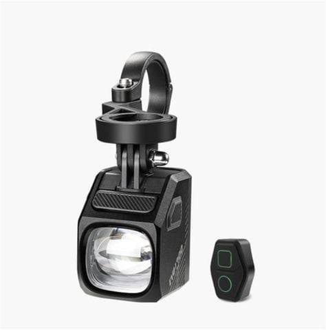  Đèn xe đạp MAGICSHINE EVO 1700 - 1700 lumens quầng sáng HI/LO chống chói - kết nối điện thoại điều khiển pin 4000mAh công tắc remote 