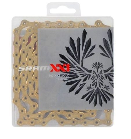  Sên xe đạp SRAM XX1 Eagle Gold 126 mắt kèm masterlink 