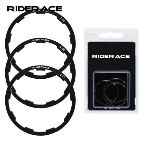  Bộ 3 vòng chêm líp xe đạp cối HG nhôm RiderAce 1.0mm +1.5mm +2.0mm 