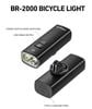Đèn chiếu sáng xe đạp Cyclami 2000 lumen - 4500mah BR2000