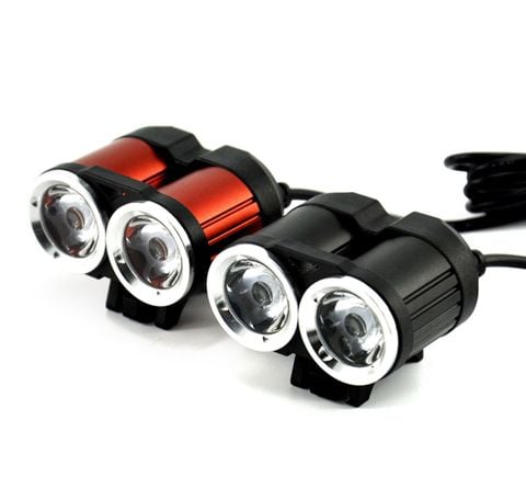  Đèn led xe đạp USB L007 2000 Lumen 