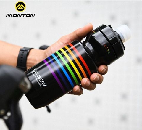  Bình nước xe đạp Monton Rainbow 620ml 