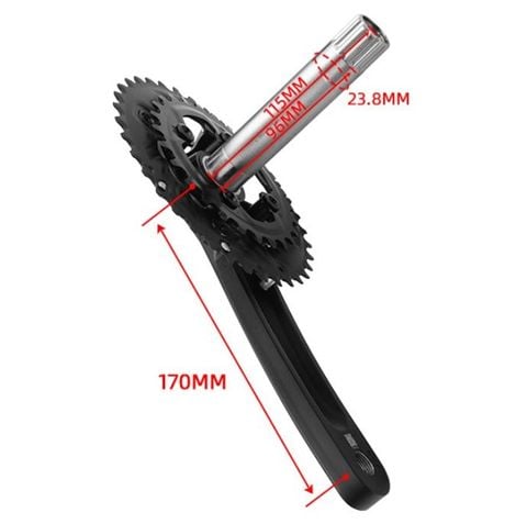  Giò dĩa xe đạp ProWheel 36-26 170mm 11 speed 