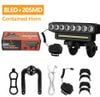 Đèn chiếu sáng xe đạp LED tích hợp chuông điện L125 1200 lumen / 2000 lumen