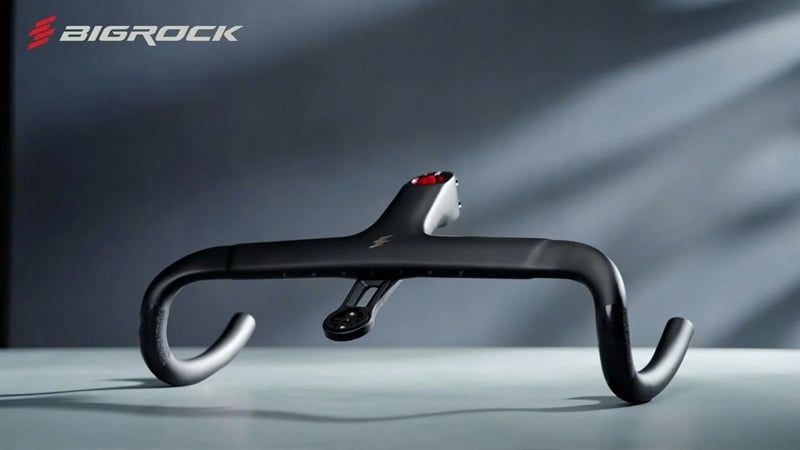 Bộ ghidong xe đạp liền potang carbon BigRock cho xe Road