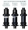 Bộ đùm xe đạp Koozer 350 Ratchet 40T StraingPull Centerlock 28 căm 15x110 12x148 HG / XD / MS