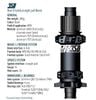 Bộ đùm xe đạp Koozer 350 Ratchet 40T StraingPull Centerlock 28 căm 15x110 12x148 HG / XD / MS