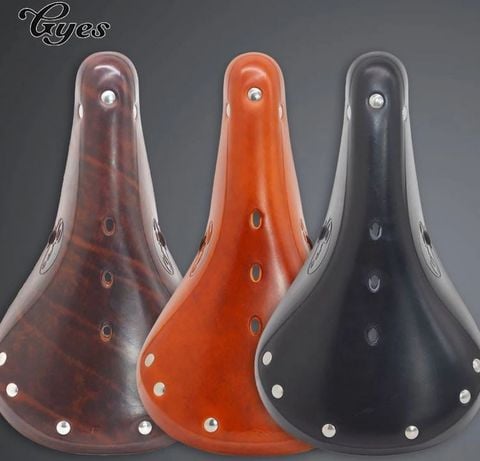  Yên da xe đạp Gyes GS-16 có lò xo 