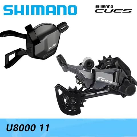  Bộ tay bấm và cùi đề xe đạp Shimano Cues U8000 1x11 
