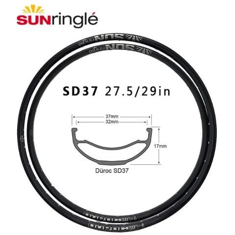  Niềng xe đạp SunRingle Duroc SD37 27.5 / 29 inch 32 lỗ 