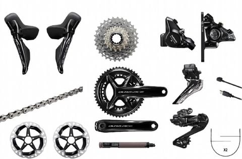  Bộ Groupset Shimano Dura-Ace R9270 Di2 12 tốc độ - Fullbox 
