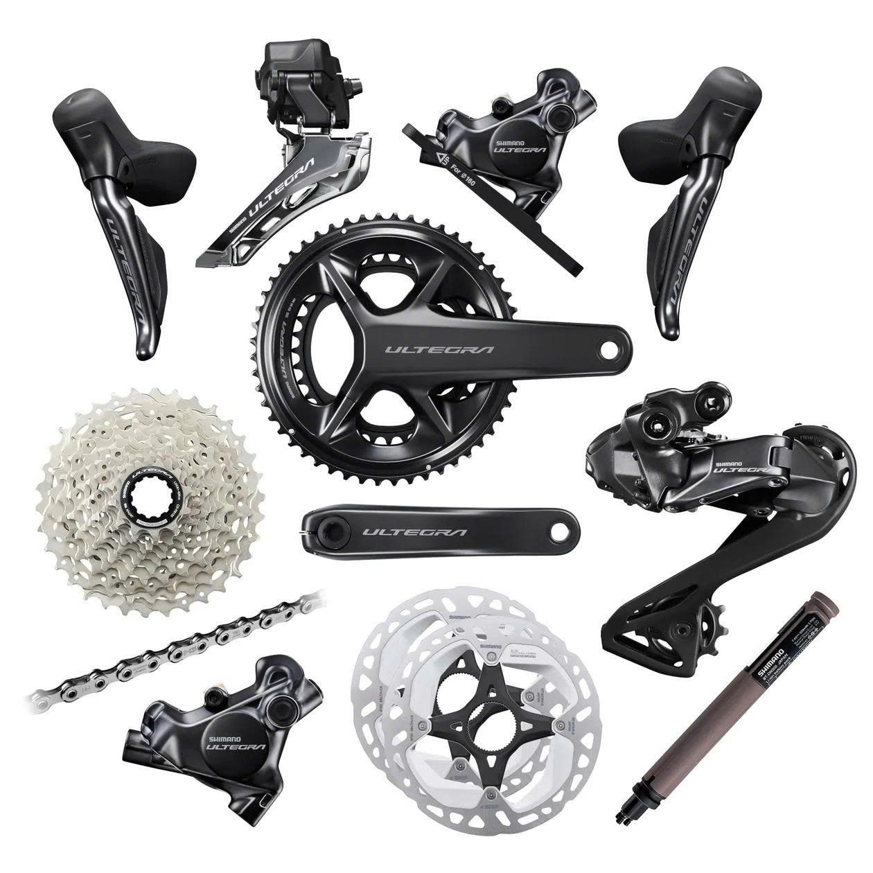 Bộ Groupset Shimano Ultegra 8170 Di2 12 tốc độ - Fullbox