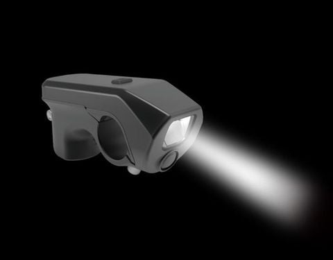  Potang xe đạp 31.8 75mm tích hợp đèn và chuông điện - Xạc Type C 