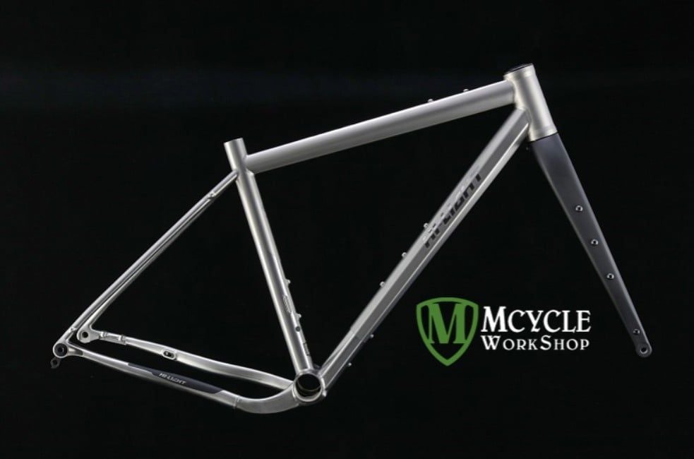 Khung Xe Đạp Titanium Model G9 TITANIUM GRAVEL từ Hi Light (Chính hãng, bảo hành 5 năm)