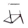 Sườn xe đạp Bigrock Road Aero Carbon - Màu Đỏ vân carbon