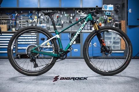  Xe đạp MTB Bigrock 29 inch Xanh Ngọc 