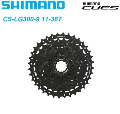  Líp xe đạp Shimano Cues LG300 9 speed 36 / 41 / 46T 