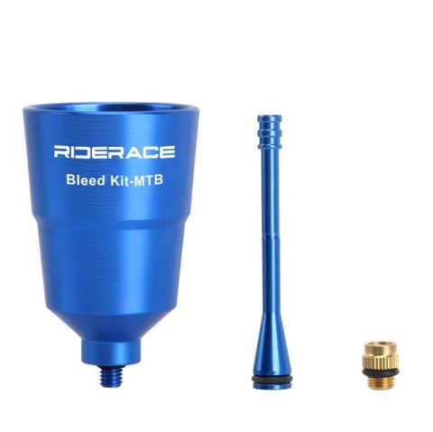  Bình / Cốc bơm dầu thắng xe đạp RiderAce nhôm kèm đầu bơm Shimano đồng RR9704 