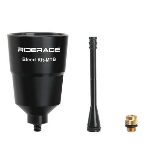 Bình / Cốc bơm dầu thắng xe đạp RiderAce nhôm kèm đầu bơm Shimano đồng RR9704 