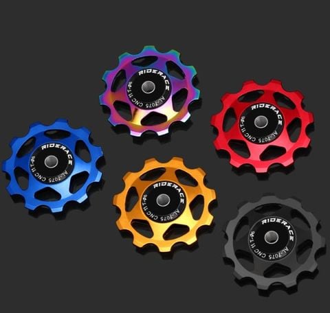  Bánh xe đề xe đạp RiderAce nhôm CNC - bạc đạn thép 11T / 13T RR9659 