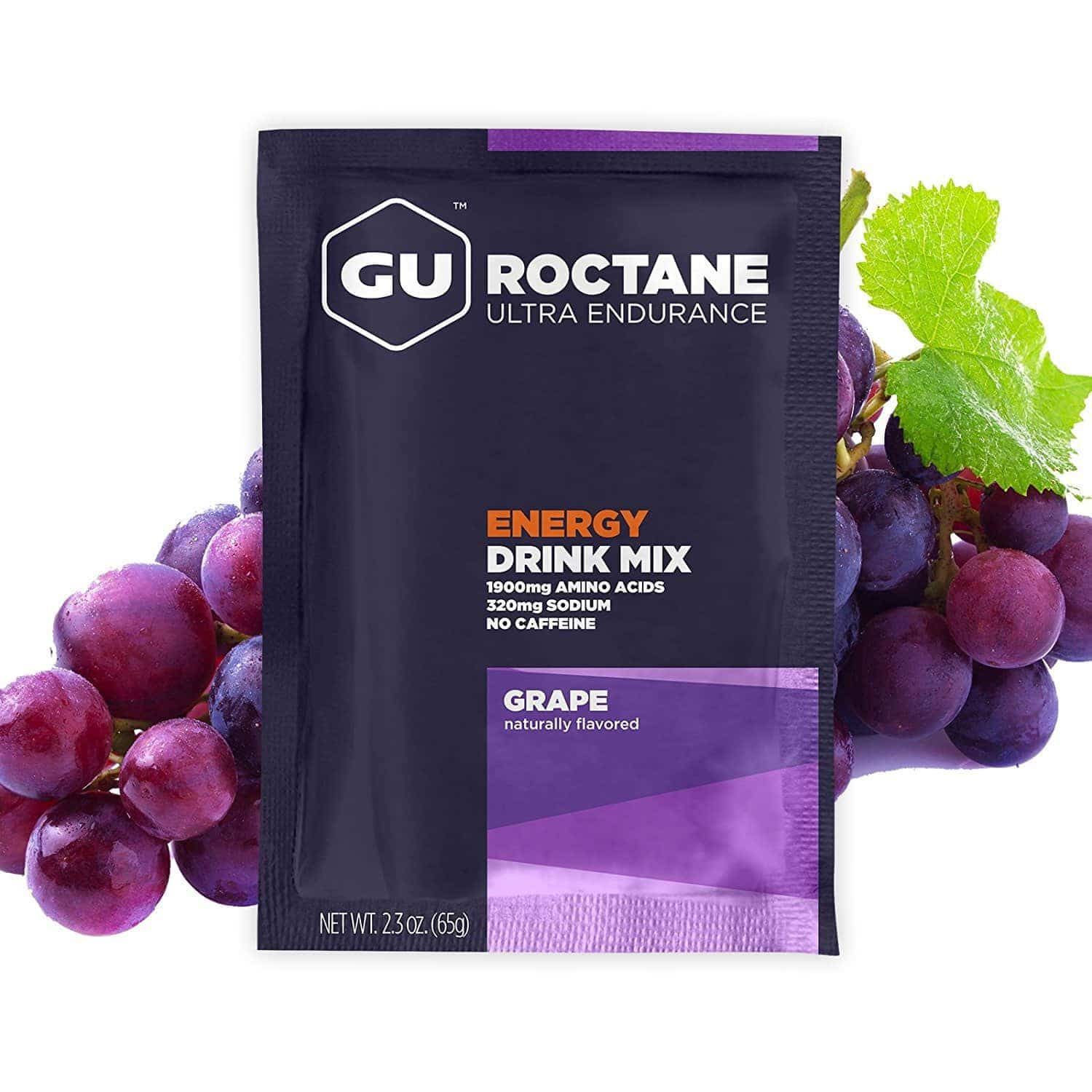 BỘT NĂNG LƯỢNG GU ROCTANE ENERGY DRINK MIX - Vị Nho