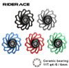 Bánh xe đề xe đạp RiderAce nhôm CNC - bạc đạn Ceramic 11T RR9247