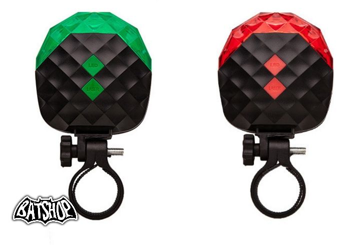 Đèn nháy + đèn laser L25