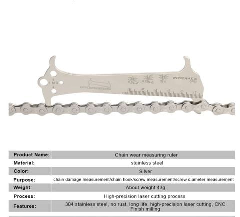  Tool đo sên xe đạp Rider Ace 4 chức năng T070 