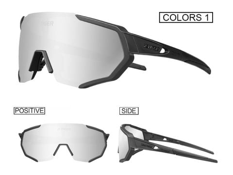  Mắt kính thể thao xe đạp X-Tiger JPC bộ 5 tròng Polarized 