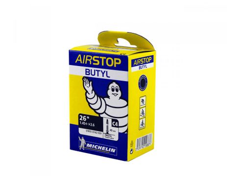  Ruột xe đạp Michelin AirStop 26 1.45-2.6 Van Pháp 40mm 