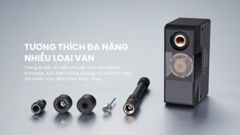  Bơm điện mini MagicShine AIRRO 120PSI 145 gram - BH 1 năm 