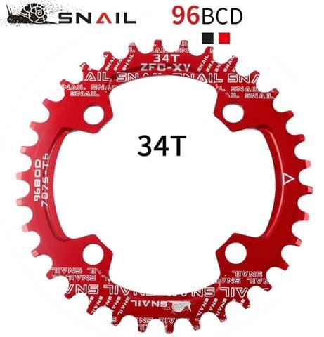  Dĩa Snail Narrow/Wide 96 BCD 32/34/36 