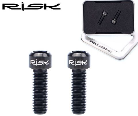  Bộ ốc giò dĩaTitanium Risk M6 x 18 