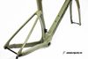 Sườn xe đạp Bigrock Road Aero Carbon - Màu Xanh lá mạ