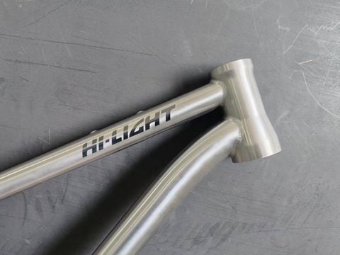  Khung xe đạp MTB titanium cao cấp HiLight M7.3 (Chính hãng, bảo hành 5 năm) 