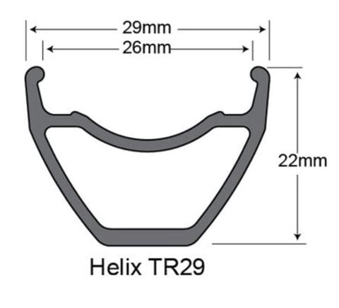  Niềng Sun Ringlé Helix TR29 29 Inch / 32 Lỗ 