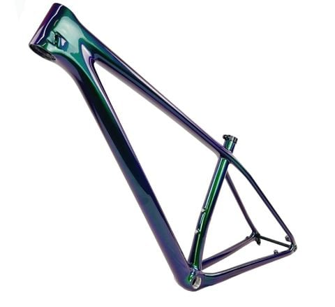  Sườn xe đạp carbon MTB 29 inch form Epic màu Gradient xanh lá 
