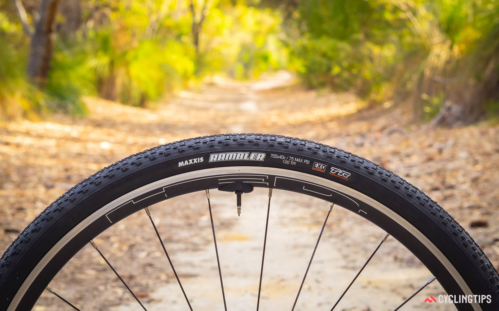 Pneu Vélo Route Maxxis Rambler 700x38c Pliable 120TPI - Compatible Tubeless, Double Composé, Noir