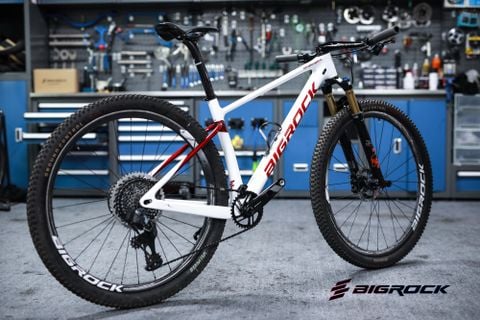  Xe đạp MTB Bigrock 29 inch Trắng - Đỏ 