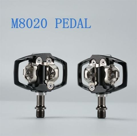  Pedal xe đạp 2 mặt can Racework M8020 SPD 