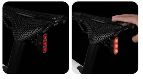  Đèn hậu xe đạp cảm biến thắng L128 