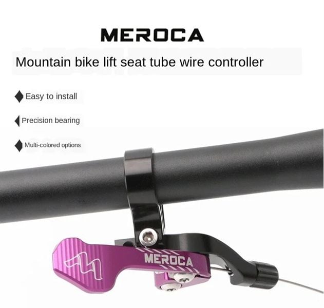 Tay bấm điều khiển cốt yên tăng giảm xe đạp Meroca SW01