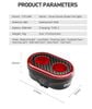 Đèn nháy sau xe đạp L127 cảm biến thắng / Xạc Type C CY200