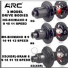 Đùm xe đạp ARC MT065 Boost 15x110 / 12x148 Ratchet 54T Cối HG / XD / MS 32c