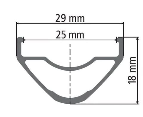  Niềng xe đạp DT Swiss XR391 29 inch 28c / 32c 